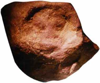 Quarzit, Lampenboden, 7 cm